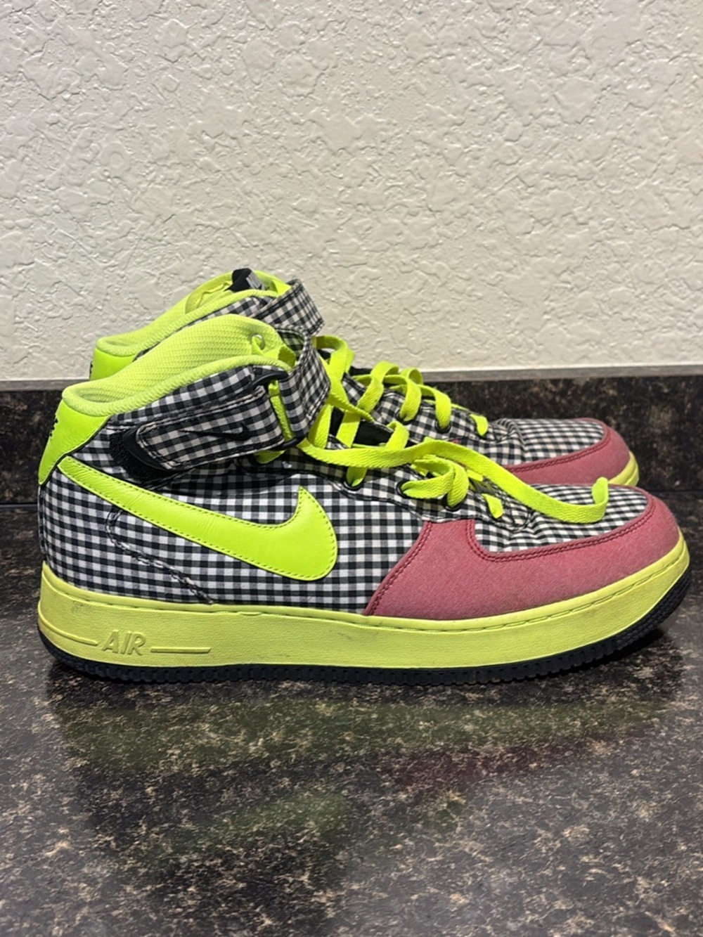 Custom gently used Men’s High-Top Sneakers